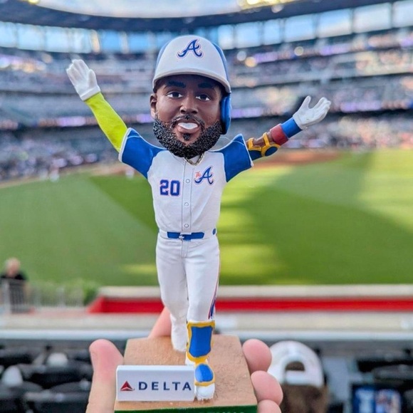 Other - Marcell Ozuna Bobblehead Atlanta Braves sponsored by Delta Airlines NEW IN BOX